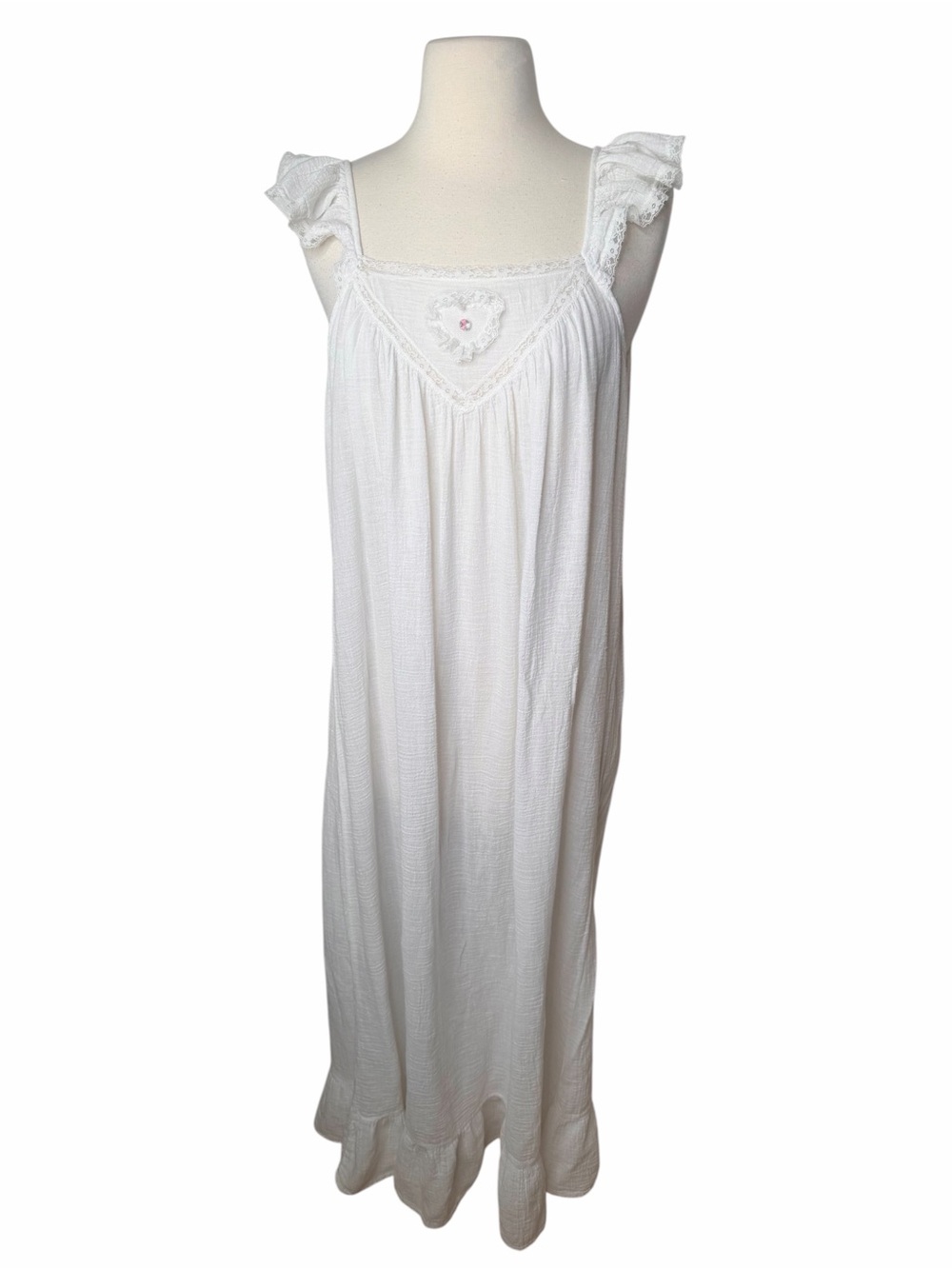 Vintage Jennifer Dale Cotton Slip Dress. - Picture 2 of 6